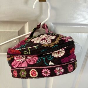 Vera Bradley Vibrant Floral Cosmetic Bag